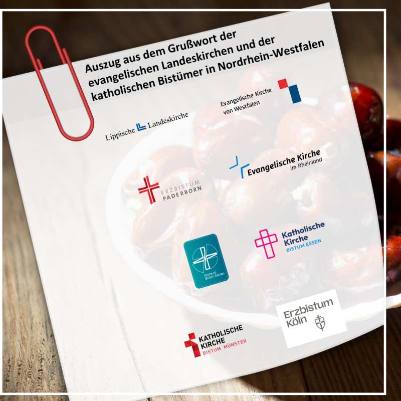 Gemeinsam für Frieden, Versöhnung und Zusammenhalt